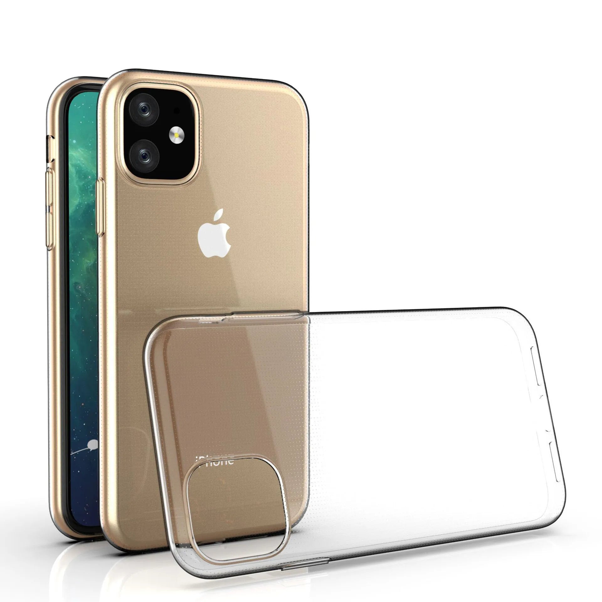 Ultra Thin Clear Phone Case For iPhone 12 Pro Max Cover For iPhone 11 12 13  14 Pro XS Max X 8 7 6 6s Plus 5 SE 11 XR Cases