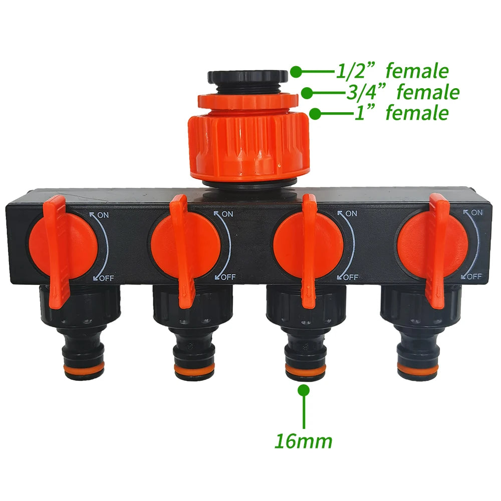 5M-50M Garden Misting Cooling System 1/4'' Drip Irrigation Outdoor Watering Brass Atomizer Nozzles 4/7mm Hose Greenhouse Parasol