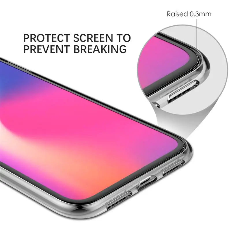 Ultra Thin Clear Phone Case For iPhone 12 Pro Max Cover For iPhone 11 12 13  14 Pro XS Max X 8 7 6 6s Plus 5 SE 11 XR Cases