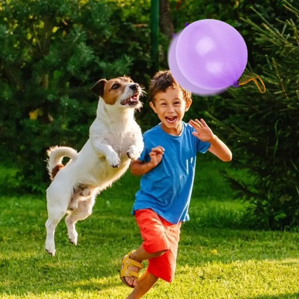 10Pcs Punch Balloons with Rubber Band 18inch Thicken Fun Ballon Birthday Party Baby Shower Kids Daily Games Wedding Decoration