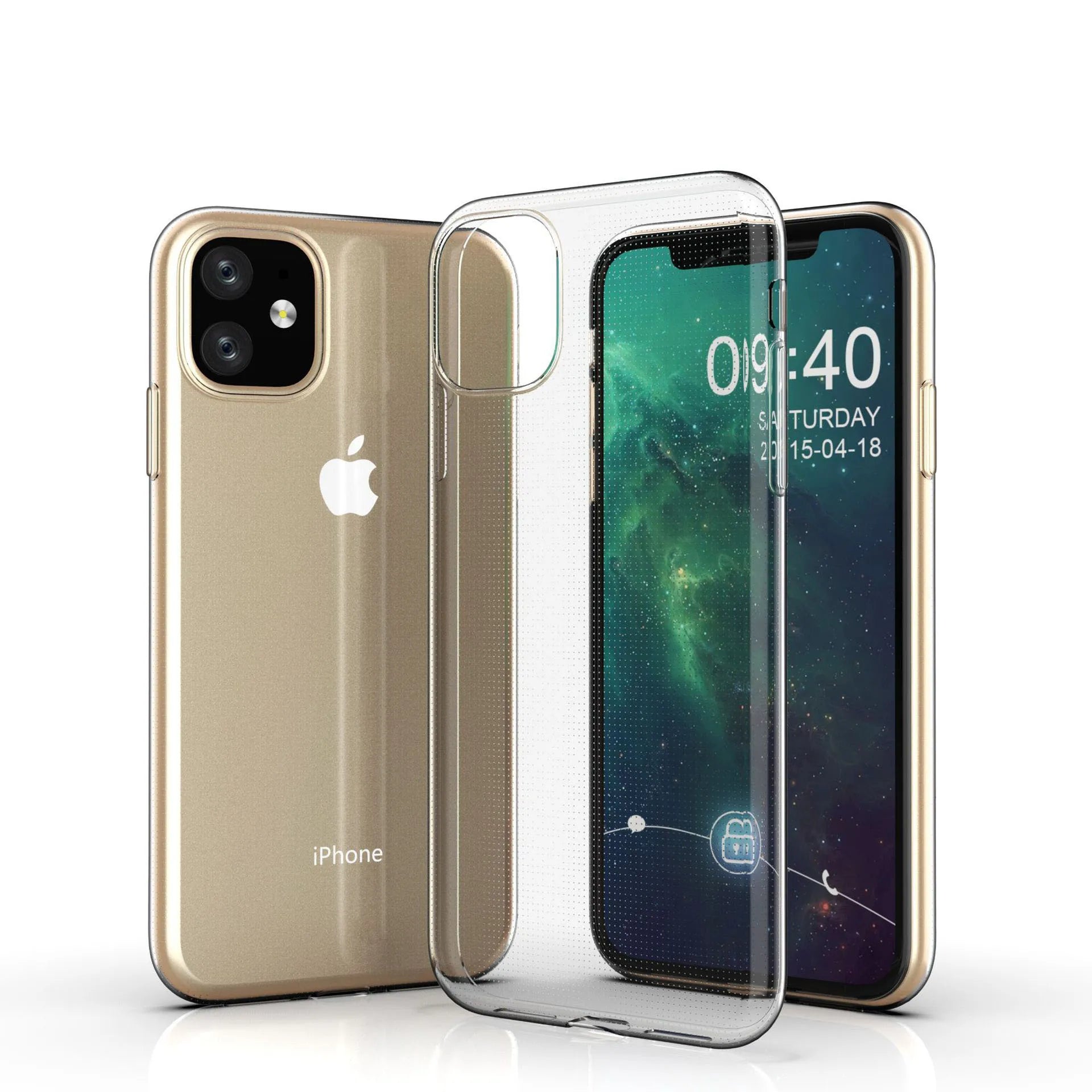 Ultra Thin Clear Phone Case For iPhone 12 Pro Max Cover For iPhone 11 12 13  14 Pro XS Max X 8 7 6 6s Plus 5 SE 11 XR Cases