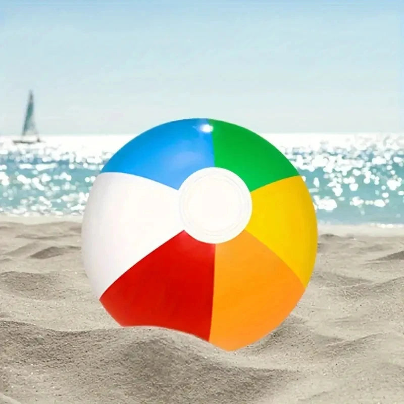 10Pcs Inflatable Beach Ball Colorful Balloons Swimming Pool Party Water Game Balloons Beach Sports Shower Ball Fun Toys for Kids
