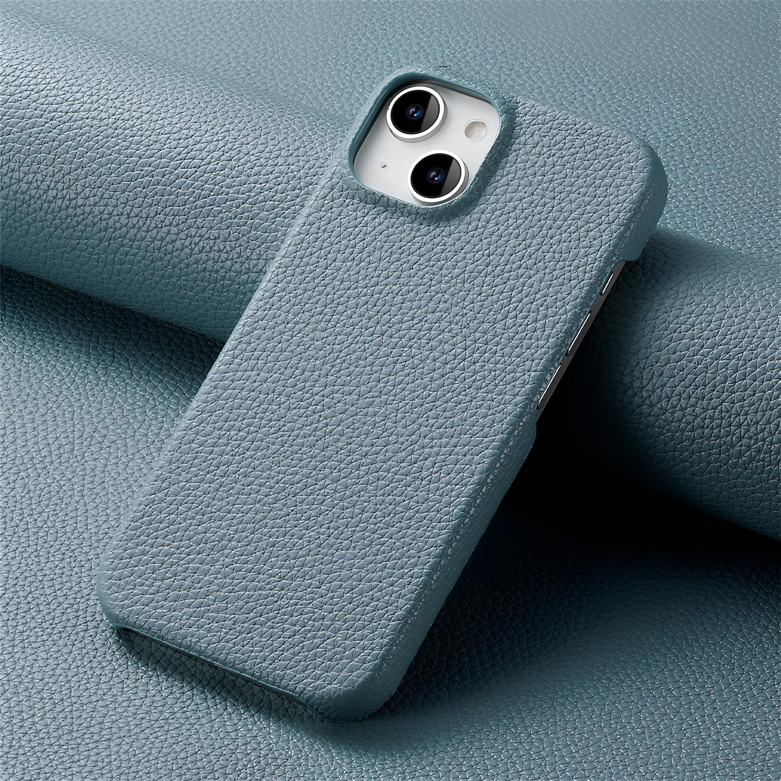 Luxury Litchi Grain Leather Case For iPhone